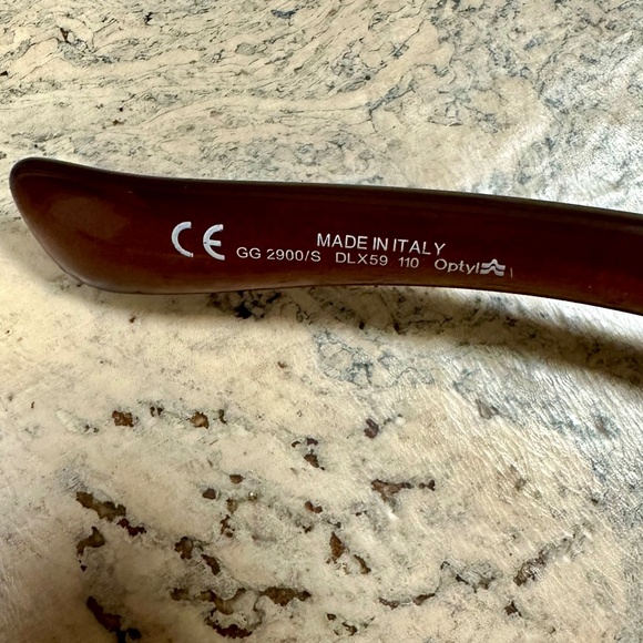 Gucci Vinage Floral Sunglasses GG 2900/S Brown - Picture 4 of 15